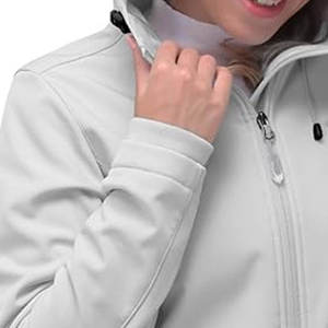 Venta caliente precio barato cómodo cálido acolchado mujer Softshell chaqueta a prueba de viento impermeable Softshell chaqueta 2026 - Product Image 3
