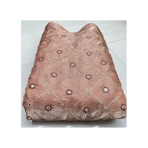 Nueva colección de tela bordada para vestido de mujer, disponible a precio asequible de proveedor indio - Product Image 1