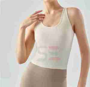 Hot Selling High Quality Custom Logo Breathable Eco-Friendly Cotton Summer Sexy Club Style <b>Crop</b> Tank <b>Top</b> for Women - Product Image 3