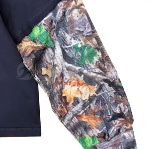 T-shirt décontracté pour homme 2024 en coton à coupe ample et col en V, double manches, respirant, surdimensionné, entièrement écologique, séchage rapide - Product Image 3