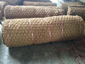 Coconut <b>Coir</b> Fiber <b>Mat</b> Material/ Coco <b>Mat</b> for Road Paving / Coconut <b>Coir</b> <b>Mat</b> Fiber <b>Roll</b> 100% NATURAL MATERIAL - Product Image 4