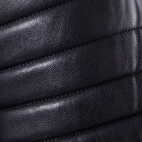 Veste en cuir et toile de style High Street 2024, sur mesure, pour homme, hiver, col rabattu, impression personnalisée, séchage rapide