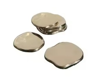 Stainless Steel Classic Beverage <b>Coaster</b> Set 6pcs Customized Designs Home Decor - Product Image 2