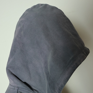 Pull-over en molleton épais surdimensionné personnalisé avec broderie 3D, style streetwear vintage délavé à l'acide, avec poches, collection hiver 2026 – Vente en gros - Product Image 6