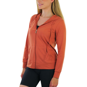 Sudaderas con Capucha y Cremallera Transpirables de Color Sólido para Mujer, Diseño Personalizado, Uso en Exteriores, Sudaderas con Capucha Extra Grandes para Mujer con Cremallera en MOQ Bajo - Product Image 4