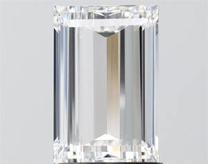 Diamante Cultivado en Laboratorio Baguette de 2.03ct E VVS2 para Joyería, Diamante CVD - Product Image 4