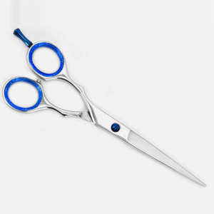 Tijeras de peluquería Tijeras de peluquero de pelo profesional Tijeras de corte de pelo recto de acero inoxidable - Product Image 1