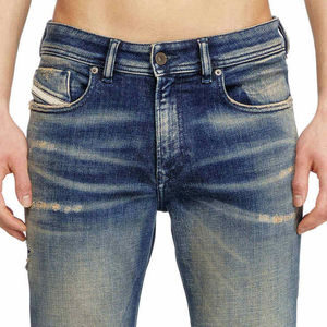 2025 hommes mode respirant tous les jours jambe droite Denim imprimé motif grande taille jean décontracté pour printemps été automne - Product Image 4