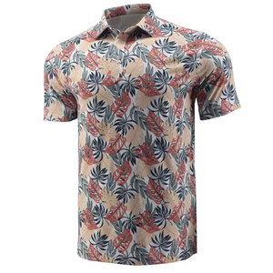 Camiseta Polo Sublimada 100% Algodón Estampada para Hombre, Ajuste Holgado, Logotipo Estampado Personalizado, Transpirable y Cómoda - Product Image 5