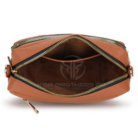 Sac à bandoulière de luxe pour dames avec cuir PU de qualité supérieure et fermeture à glissière durable Mini sac à bandoulière pour femmes à la mode