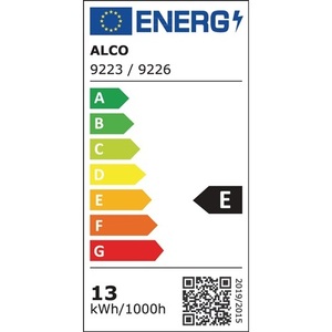 โคมไฟขยายแบบ LED สีขาวพร้อมหัวสี่เหลี่ยม เลนส์แก้วขนาด 190.5 มม. และฝาครอบแบบหนีบโต๊ะ - Product Image 4