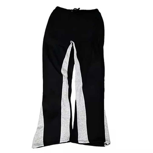 Nouveau pantalon de survêtement évasé pour homme, en toile respirante et écologique, motif flamme 2026, personnalisé, haute qualité, style streetwear - Product Image 6