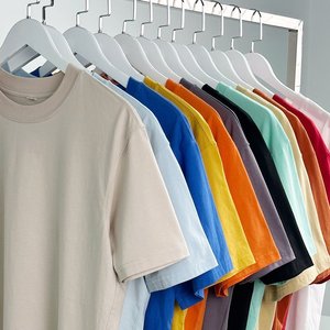 T-shirt de loisirs unisexe grande taille à séchage rapide avec logo moderne imprimé en tissu spandex évacuant l'humidité T-shirt à manches courtes pour hommes - Product Image 2