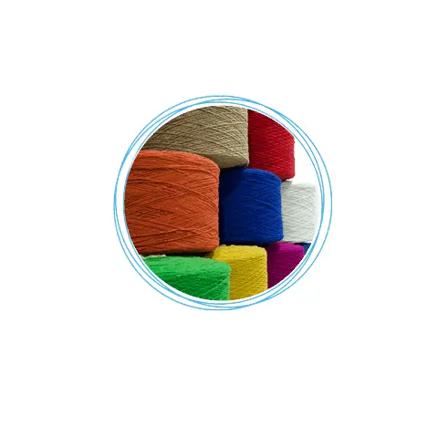 Natural and Synthetic Fibre Made Yarn with Customized Color For Sewing Uses Yarn By Indian Exporters Low Prices