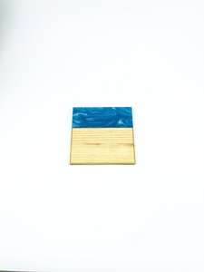 Posavasos de madera de resina de color personalizado, combina con cualquier tema interior | Calidad de exportación con posavasos de piedra con acabado pulido - Product Image 4