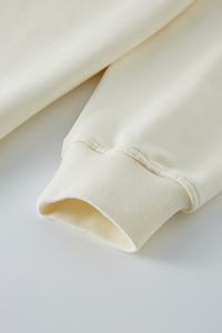 Sweat à capuche en éponge française pour hommes et femmes pour l'hiver-Teint uni - Product Image 2