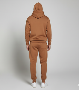Survêtement en coton à capuche unisexe de qualité supérieure |   Ensemble d'hiver sur mesure |   Polaire respirante antibactérienne |   Tenue tendance - Product Image 2