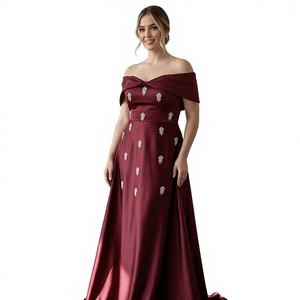 Envío Rápido, Diseño Personalizado, Elegante Vestido de Noche Ajustado para Embarazadas, Vestido Largo Formal, Ecológico, Sin Mangas, para Fiestas, para Mujer - Product Image 1