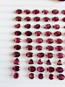 หินอัญมณีธรรมชาติ Rubellite หลวมได้รับการรับรองคุณภาพยอดเยี่ยมเครื่องประดับที่ได้รับการรับรองคุณภาพ AAA - Product Image 2
