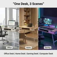 Fournisseur d'usine, bureau d'ordinateur de travail et de lecture de haute qualité, moderne, écologique, simple, pratique, pour la maison et le bureau, avec rangement