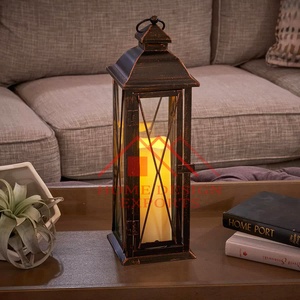 Wedding Decor Iron Wrought Antique Black Table Top T-<b>Light</b> Votive Candle Lantern Best Selling <b>Outdoor</b> <b>Hanging</b> Lantern - Product Image 6