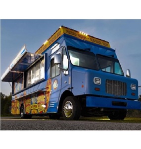 Camión de Comida Motorizado Nuevo, Camioneta de Cocina Móvil, Totalmente Equipada, Vehículo Comercial de Catering, Carrito de Entrega de Comida Rápida - Product Image 2