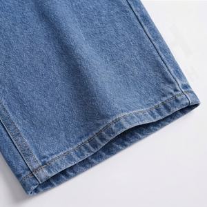 Wholesale <b>Women</b> High Street Straight Denim <b>Stretchy</b> <b>Jeans</b> Pants Cotton Sand Wash Breathable Quick Dry Premium Quality Trousers - Product Image 6