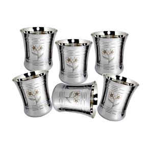 Sublimation Nouveau Design Gobelet en Verre pour Hôtel Vin Verre à Boire Design Personnalisé Style Nordique 100% Verre en Métal de Meilleure Qualité - Product Image 1