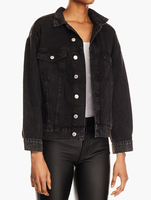 Automne hiver 2025 hommes col montant Bomber veste nouveau Denim au crochet haute rue à capuche écologique coupe-vent Plaid rayé