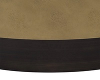 Superbe Table basse ronde en métal au Design contemporain, Table centrale en métal faite à la main, Table basse de luxe
