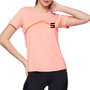 Top venta material fresco tendencia estilo nuevo llegado precio barato buen fabricante para mujer camiseta - Product Image 1