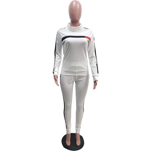 Ensemble de survêtement décontracté pour femme, manches longues, lavé, respirant, tendance 2026, vente en gros de haute qualité - Product Image 2