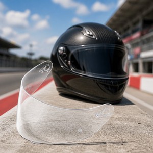Visera de Repuesto para <span class=keywords><strong>Casco</strong></span> de Motocicleta con Tinte Iridium Racing Sport, Lente con Protección UV400 Antiarañazos para <span class=keywords><strong>AGV</strong></span> K1 K3SV K5 K5S K1S - Product Image 3