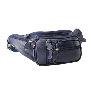 Sac banane en cuir de vache véritable 100% - Vente chaude 2026 - Fabrication OEM - Sac de voyage personnalisé au Pakistan - Product Image 1