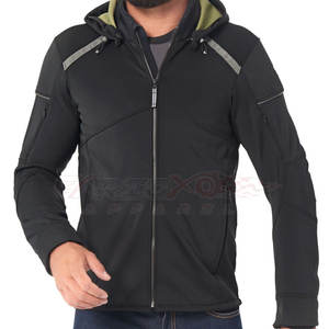 Chaqueta de carreras de moto Softshell personalizada de alta calidad, transpirable, impermeable, tejido de nailon, tendencia superior, equipo de Protección para Adultos bajo - Product Image 4