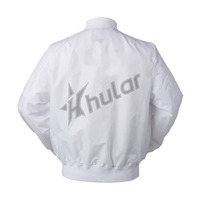 Blouson aviateur de baseball d'hiver vintage OEM pour hommes col montant logo brodé personnalisé style de rue tissage non-tissé