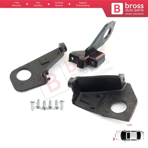BHL32 Headlight Holder Mount Repair Bracket Tab <b>Set</b> Left Side for Golf MK6 5K 2008-2013 Convertible 517 2011-2016 5K0998225 - Product Image 4