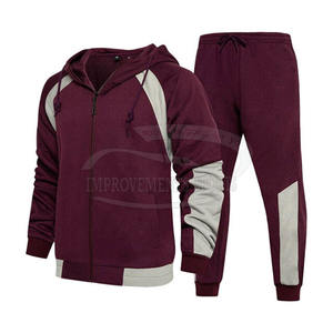 Ensembles de survêtements d'hiver tech en polaire pour hommes de grande taille style décontracté survêtements de marque privée vente en gros de vêtements de jogging d'hiver - Product Image 1