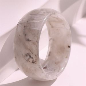 FACE Jewelry resina acrílico pulsera brazalete exagerado deslumbrante Multicolor ancho Irregular cuadrado acrílico pulseras para mujeres - Product Image 6