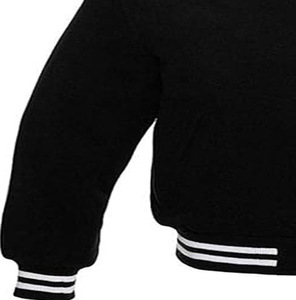 Veste Letterman en laine polaire personnalisée de haute qualité pour hommes, style versity le plus populaire au Pakistan pour hommes - Product Image 4