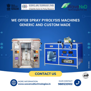 Machine de pyrolyse par ultrasons à l'échelle de laboratoire avec buse à fréquence réglable de 60 120 Kilohertz et adaptateur de buse en titane - Product Image 6