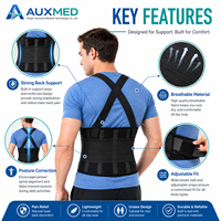 Ceinture de soutien lombaire réglable, respirante et confortable pour corriger la posture et soulager les douleurs du bas du dos