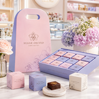 Ensemble d'emballages personnalisés pour chocolats AT PACK avec sacs cadeaux, boîtes à chocolats, boîtes à bonbons et emballages de confiserie de luxe