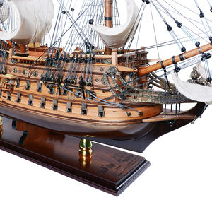 San Felipe Edición Limitada, Velero de Madera Hecho a Mano con Velas Curvas, Coleccionable, Decoración, Regalo, Venta al por Mayor - Product Image 4