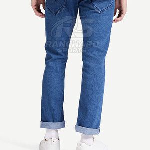 Pantalones Vaqueros de la Mejor Calidad, Ropa Casual de Alta Calidad, Pantalones Vaqueros para Hombre de Color Sólido, Pantalones Vaqueros para Hombre Más Vendidos - Product Image 2