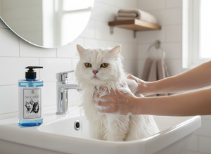 Shampoo pour animaux de compagnie professionnel 500ml Hypoallergénique Sans parfum pour chats, chiens et tous les animaux de compagnie Utilisation en salon et à domicile - Product Image 4