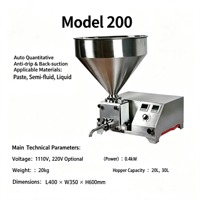Machine automatique d'injection de beurre pour beignets, cupcakes, chocolat, pain et croissants