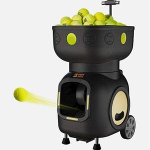 Máquina lanzadora de pelotas de tenis automática Siboasis para jugadores de todos los niveles - Product Image 2