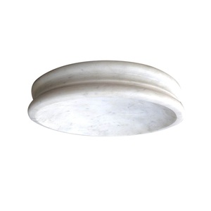 Nuevo Tazón Decorativo de Alta Calidad Hecho de Mármol Blanco para Utensilios de Cocina y Decoración del Hogar a Precio de Mayoreo con Suministro Directo - Product Image 3