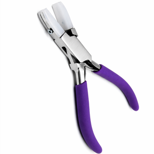 Professional <b>Nylon</b> Jaw Pliers Flat Nose Jewelry Tool Scratch Free Wire Work Craft Pliers Ergonomic Non <b>Slip</b> Grip - Product Image 3